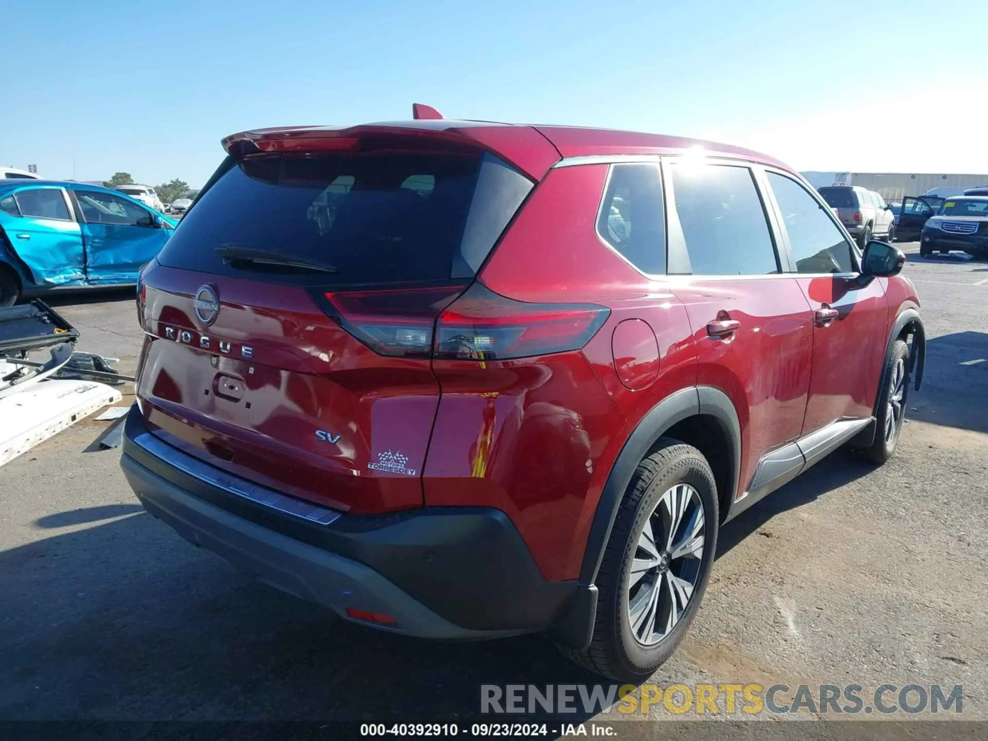 4 Photograph of a damaged car 5N1BT3BA9PC684932 NISSAN ROGUE 2023