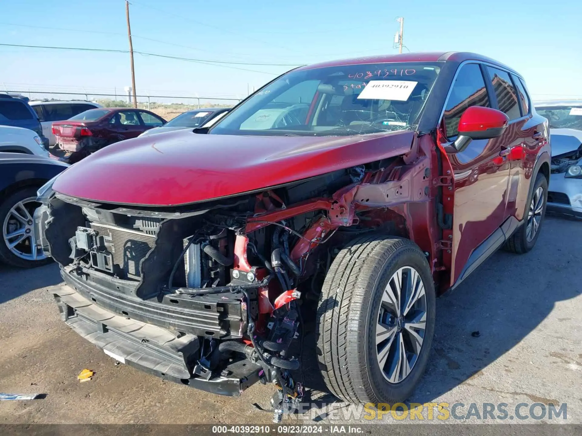 6 Photograph of a damaged car 5N1BT3BA9PC684932 NISSAN ROGUE 2023