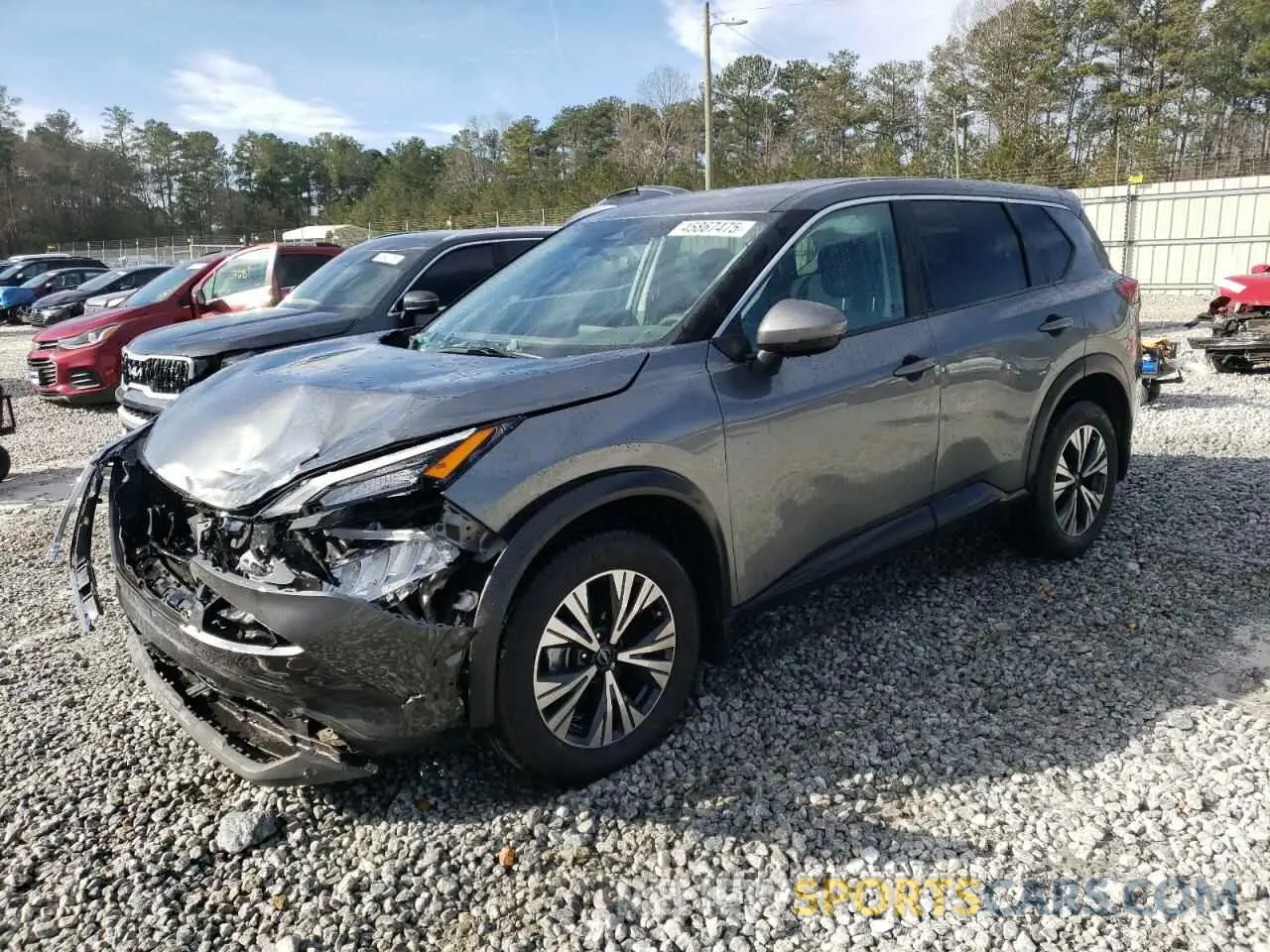 1 Photograph of a damaged car 5N1BT3BA9PC737337 NISSAN ROGUE 2023