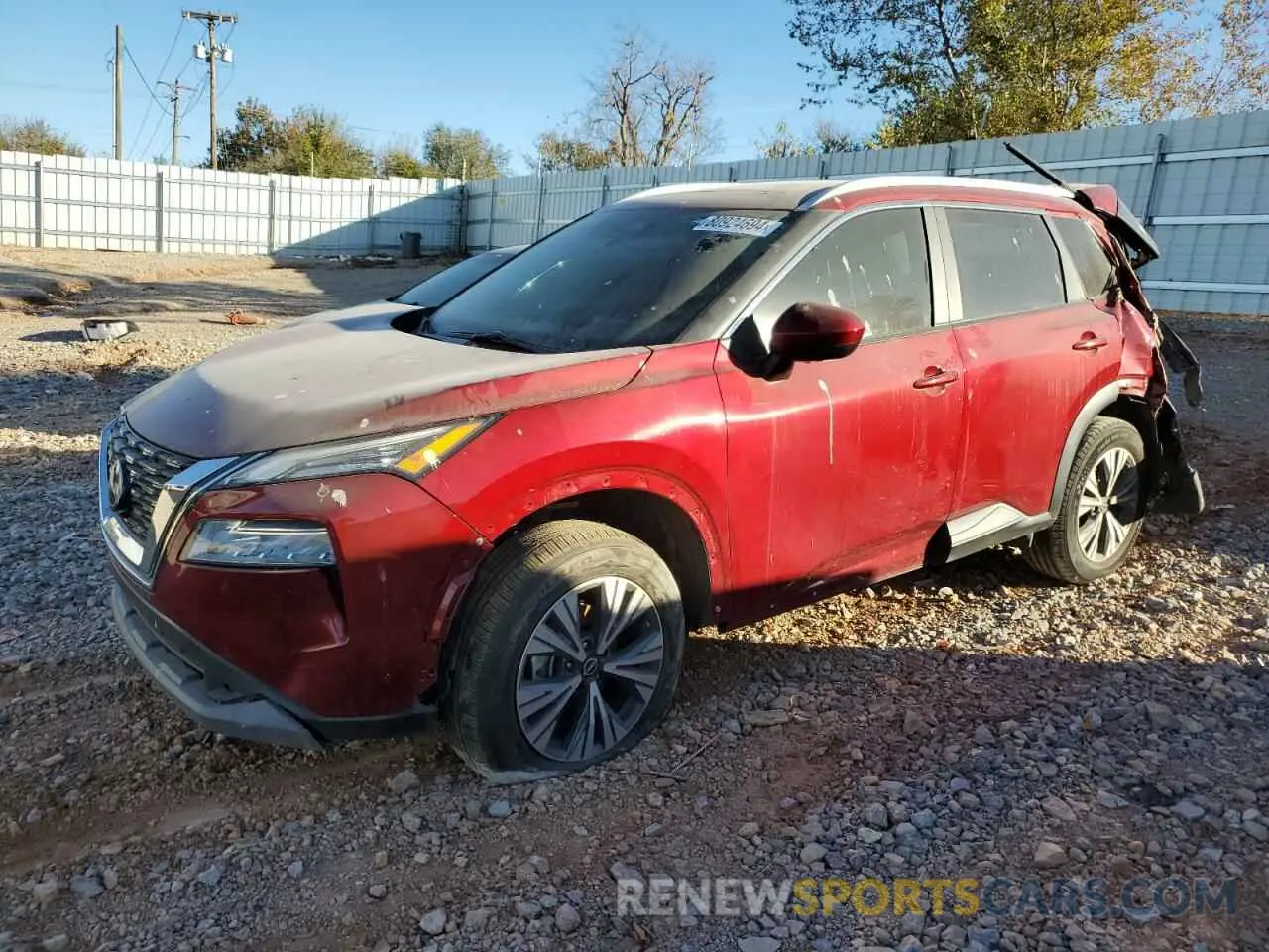 1 Photograph of a damaged car 5N1BT3BA9PC826101 NISSAN ROGUE 2023