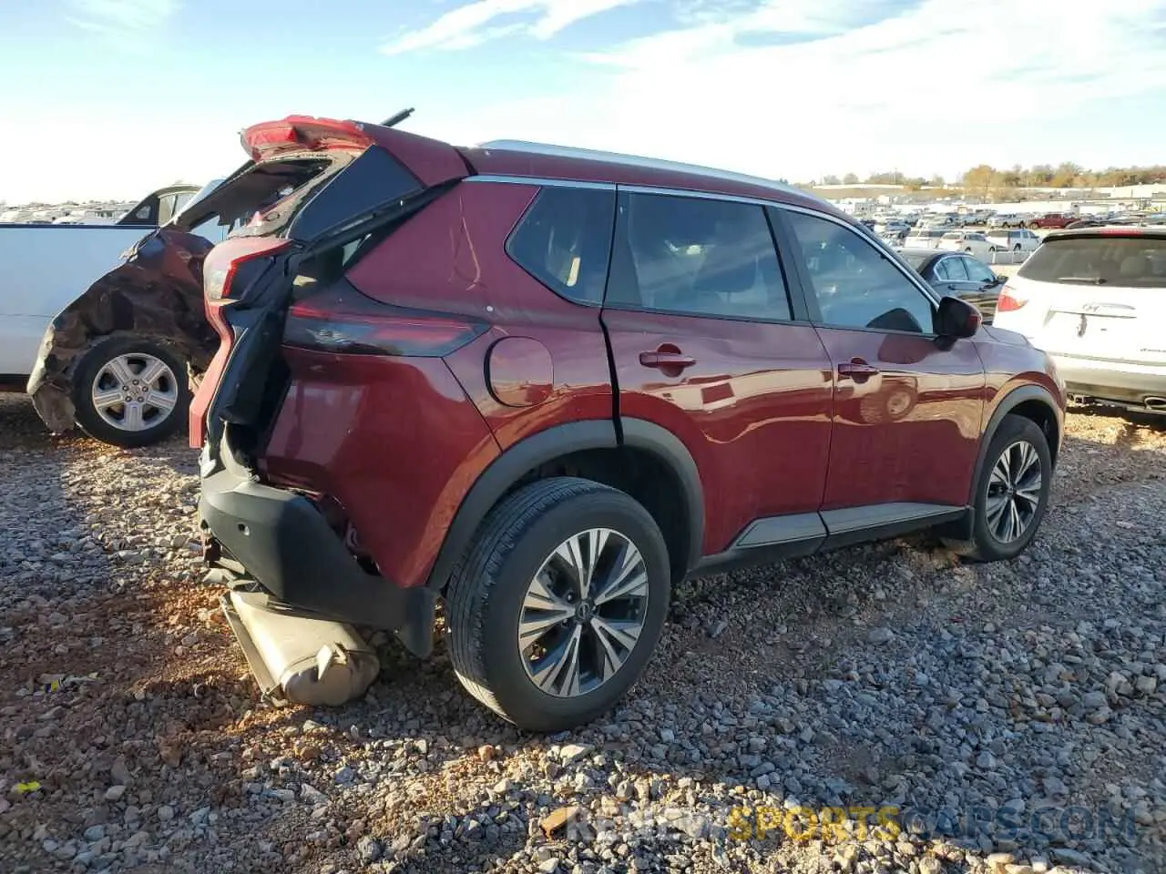 3 Photograph of a damaged car 5N1BT3BA9PC826101 NISSAN ROGUE 2023