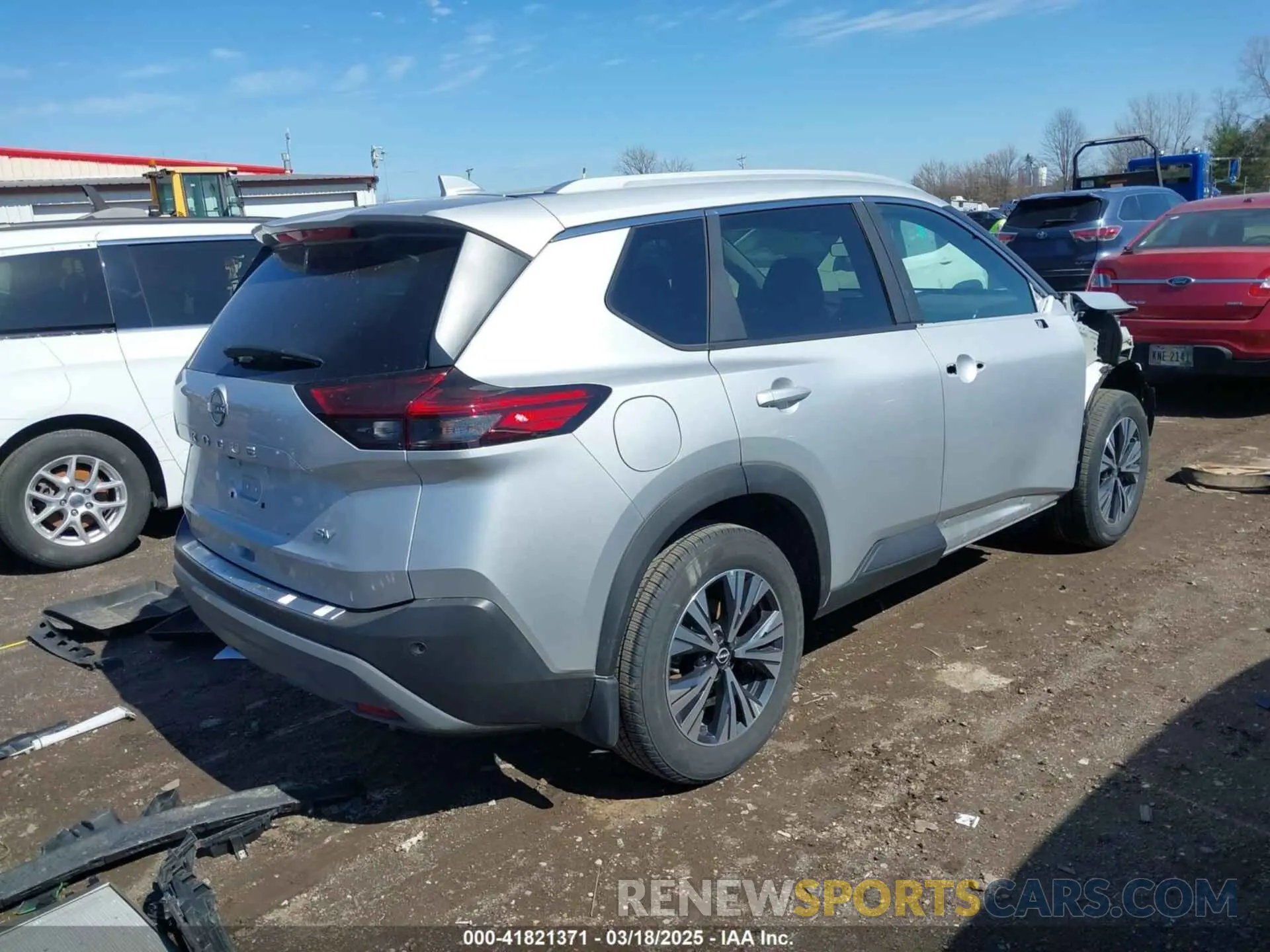 4 Photograph of a damaged car 5N1BT3BA9PC878215 NISSAN ROGUE 2023