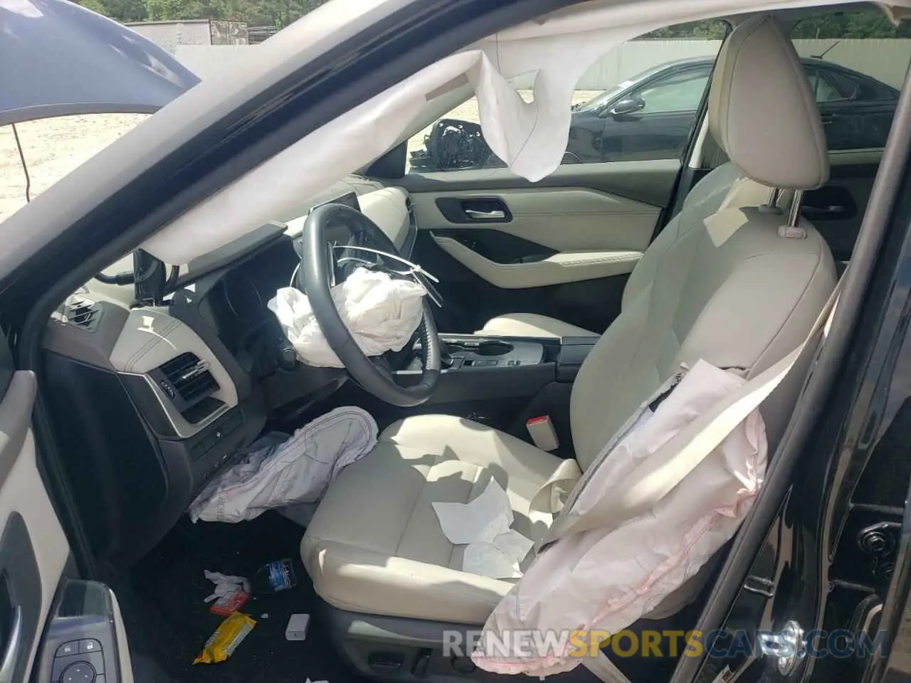 7 Photograph of a damaged car 5N1BT3BA9PC879851 NISSAN ROGUE 2023