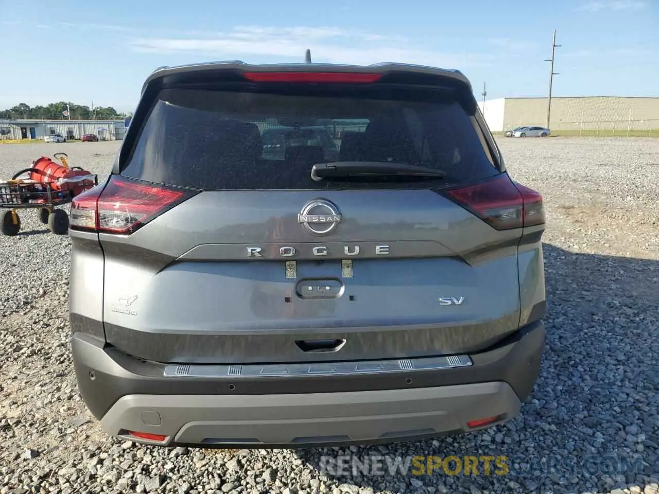 6 Photograph of a damaged car 5N1BT3BA9PC943810 NISSAN ROGUE 2023