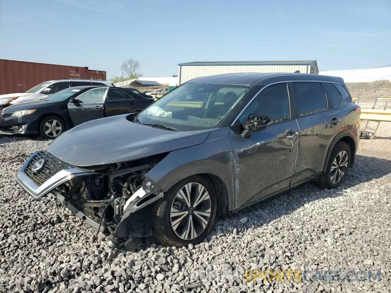 1 Photograph of a damaged car 5N1BT3BAXPC671266 NISSAN ROGUE 2023