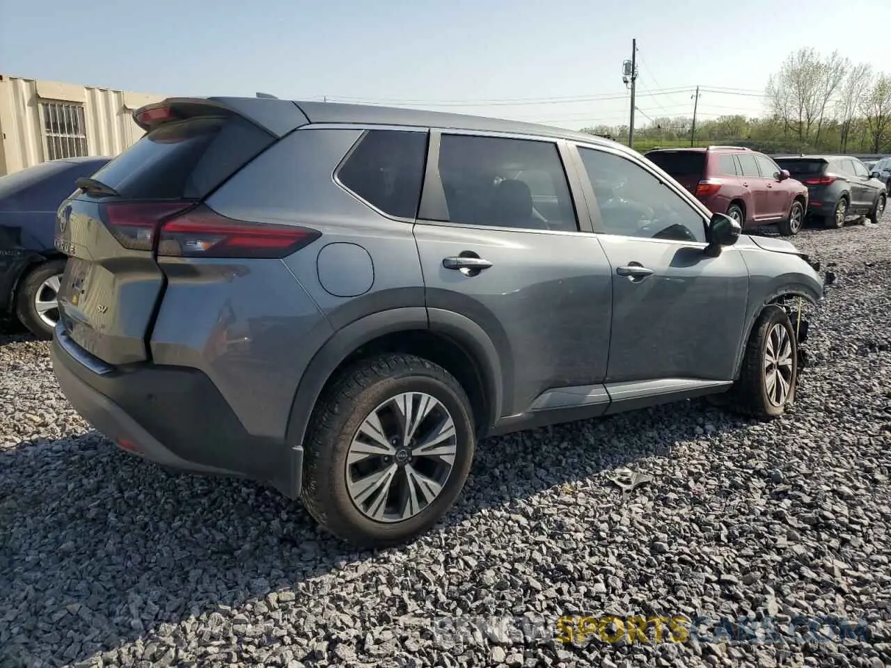 3 Photograph of a damaged car 5N1BT3BAXPC671266 NISSAN ROGUE 2023