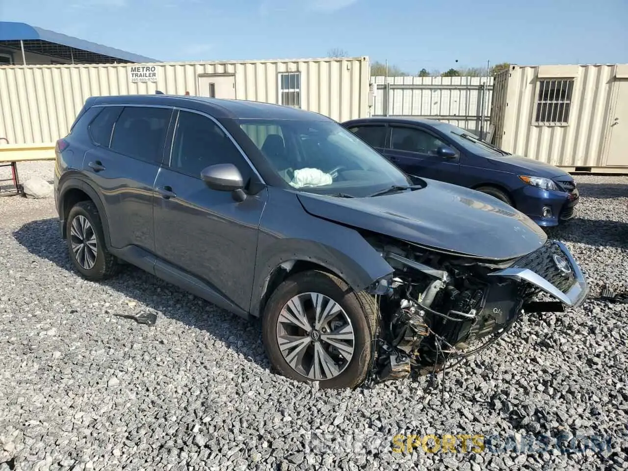 4 Photograph of a damaged car 5N1BT3BAXPC671266 NISSAN ROGUE 2023