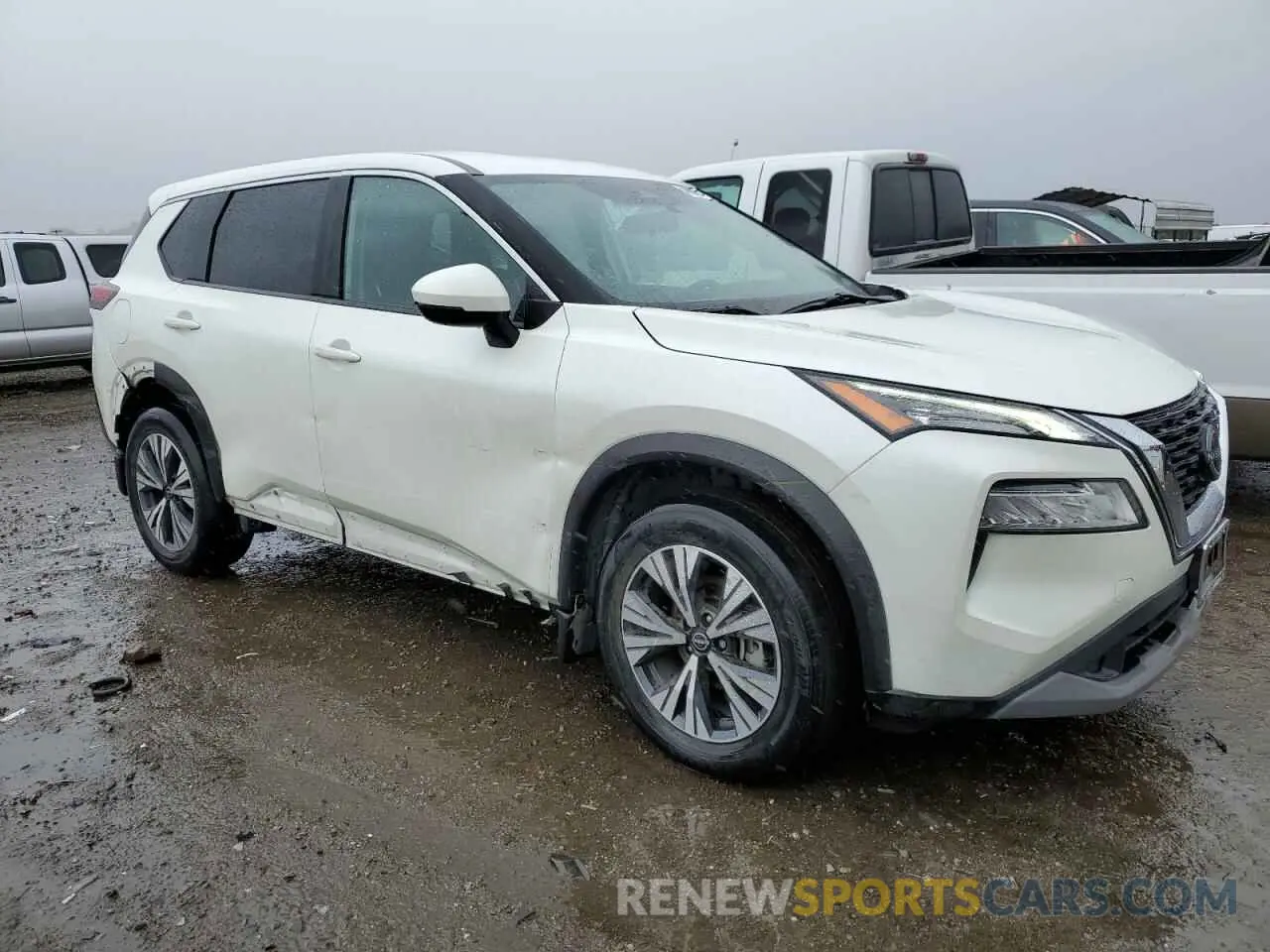 4 Photograph of a damaged car 5N1BT3BAXPC749352 NISSAN ROGUE 2023