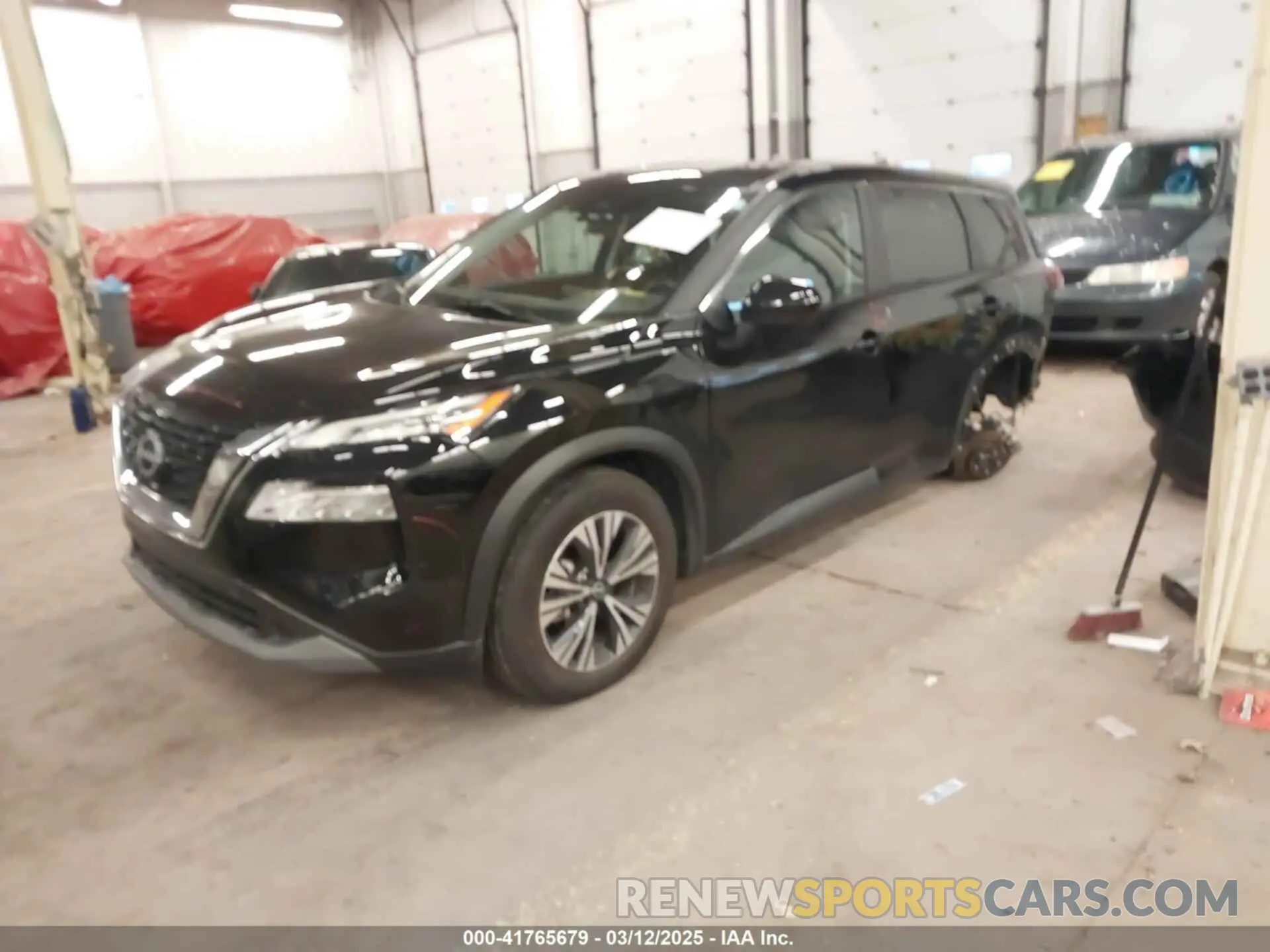 2 Photograph of a damaged car 5N1BT3BAXPC832540 NISSAN ROGUE 2023