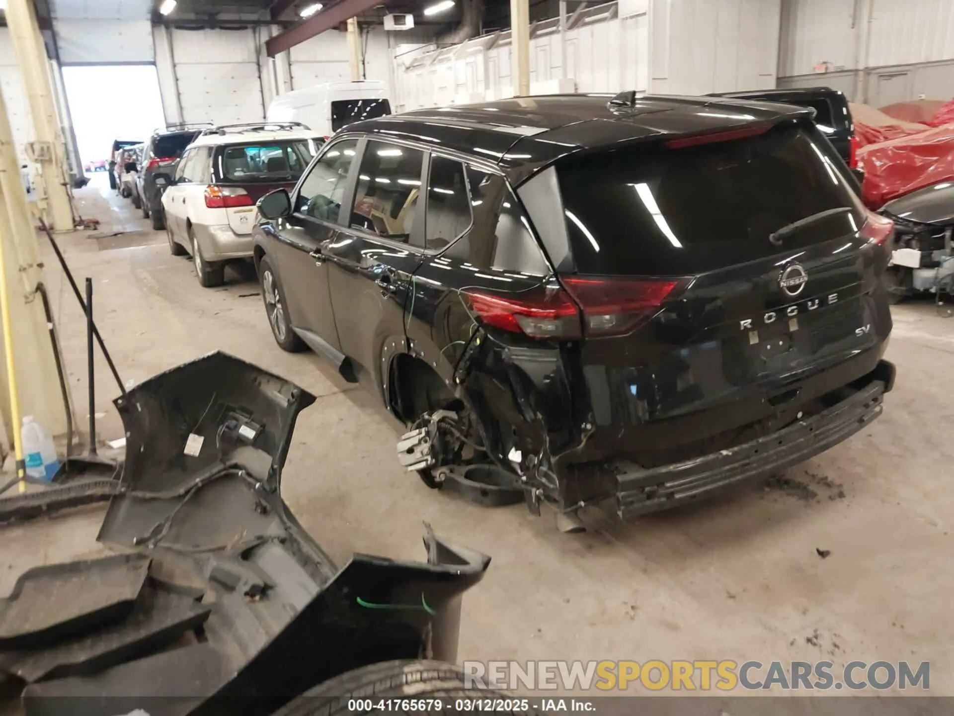 3 Photograph of a damaged car 5N1BT3BAXPC832540 NISSAN ROGUE 2023