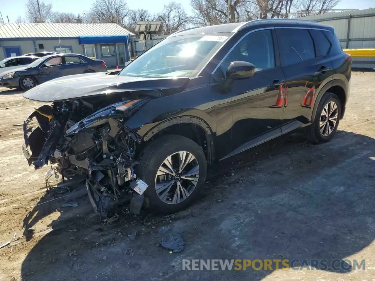1 Photograph of a damaged car 5N1BT3BAXPC845563 NISSAN ROGUE 2023