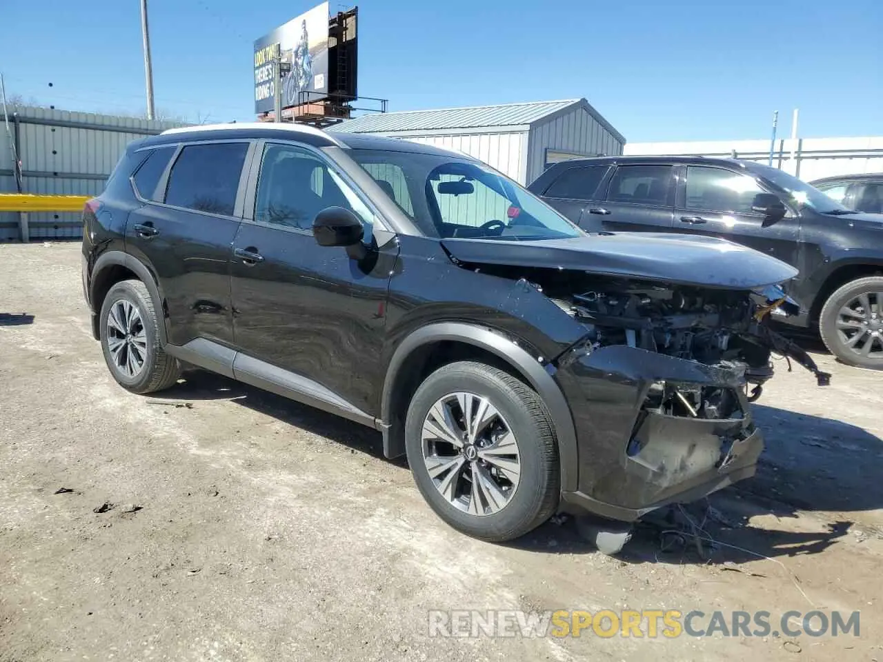 4 Photograph of a damaged car 5N1BT3BAXPC845563 NISSAN ROGUE 2023