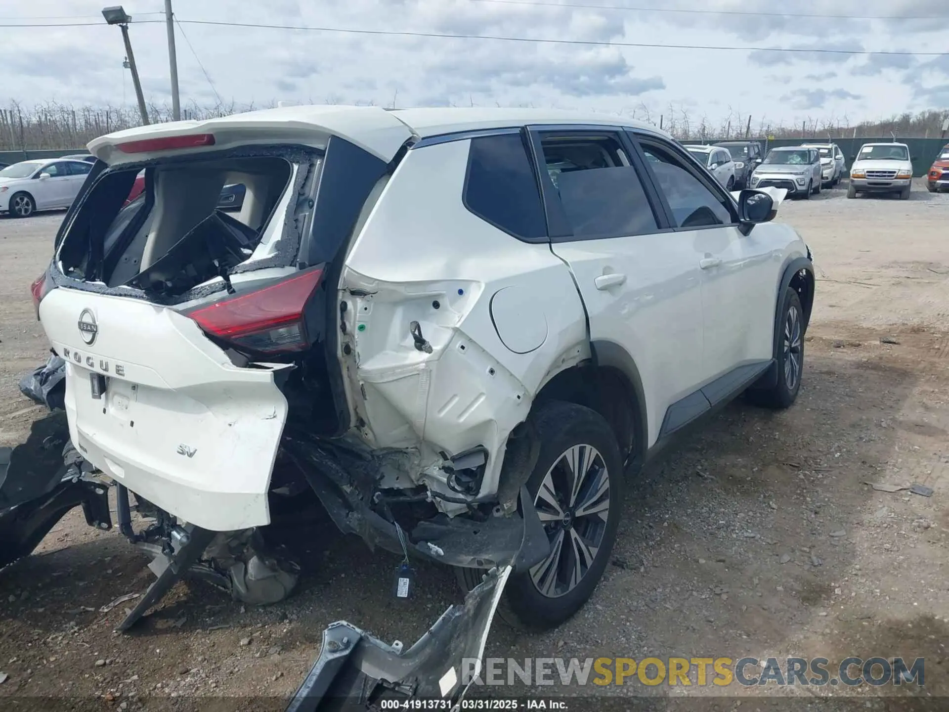 4 Photograph of a damaged car 5N1BT3BAXPC865800 NISSAN ROGUE 2023