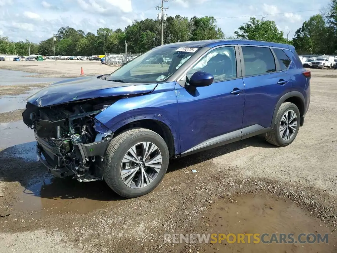 1 Photograph of a damaged car 5N1BT3BAXPC870995 NISSAN ROGUE 2023