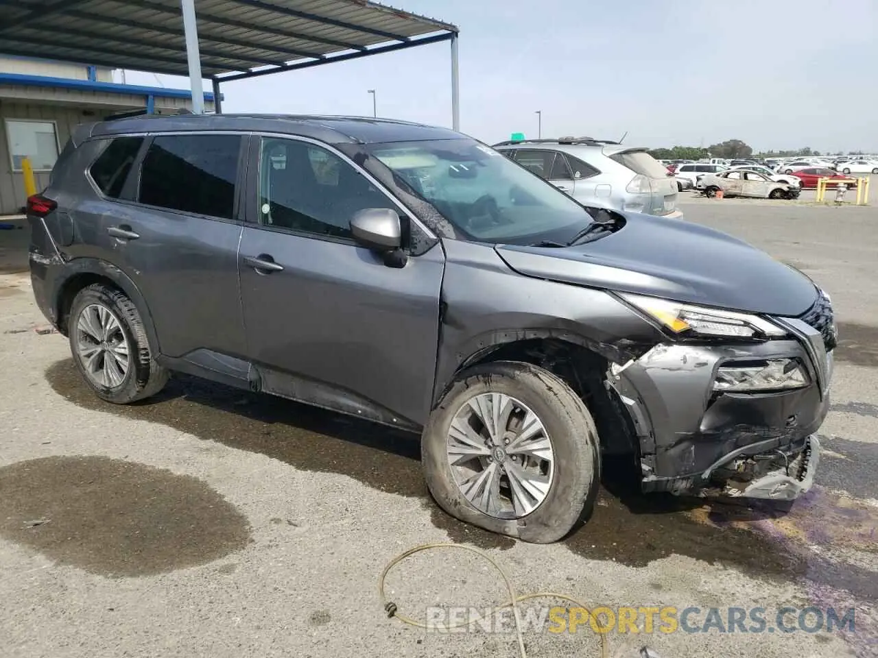 4 Photograph of a damaged car 5N1BT3BAXPC888459 NISSAN ROGUE 2023