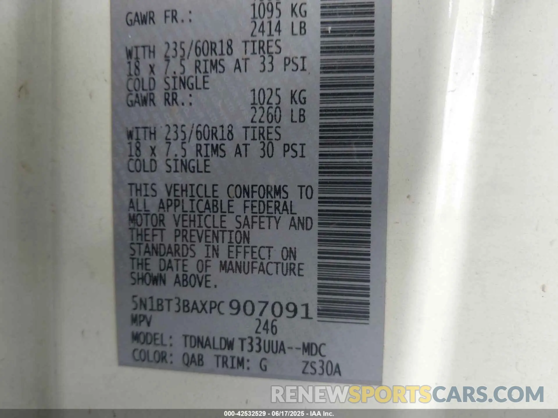 9 Photograph of a damaged car 5N1BT3BAXPC907091 NISSAN ROGUE 2023