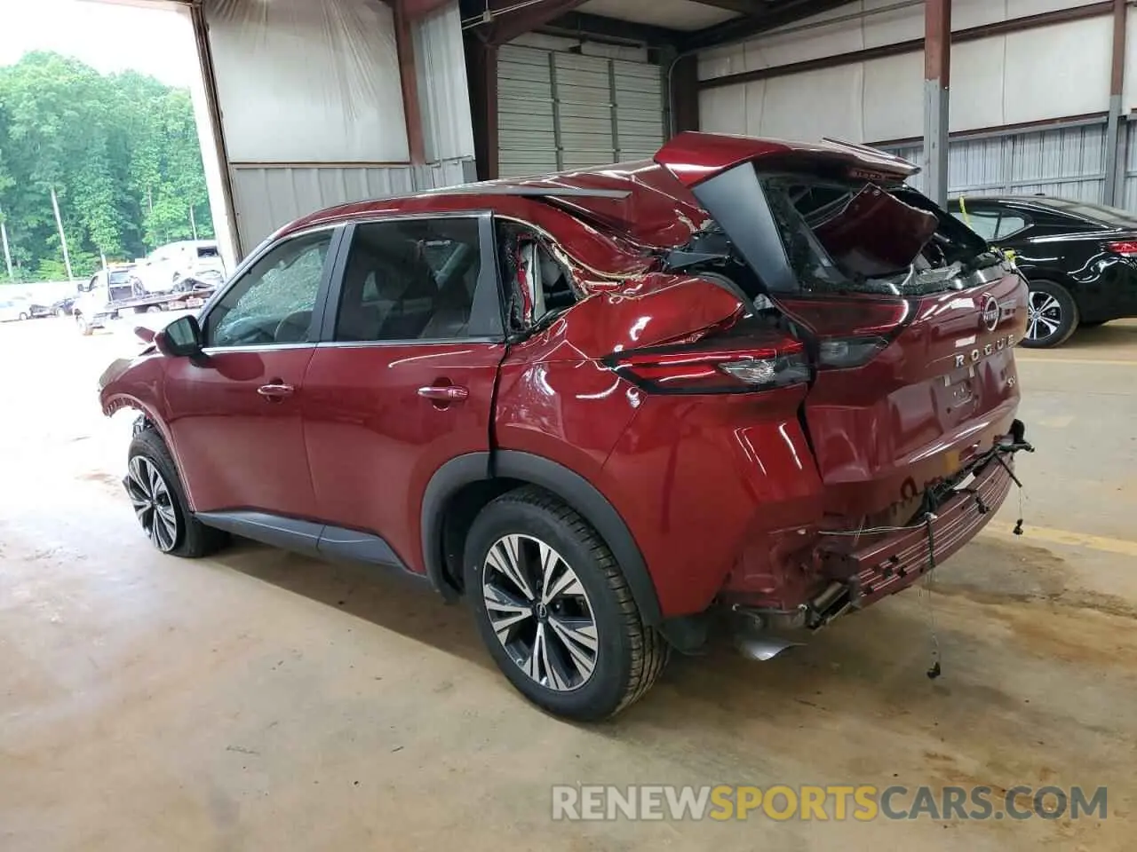 2 Photograph of a damaged car 5N1BT3BAXPC927339 NISSAN ROGUE 2023