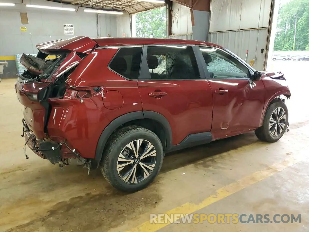 3 Photograph of a damaged car 5N1BT3BAXPC927339 NISSAN ROGUE 2023