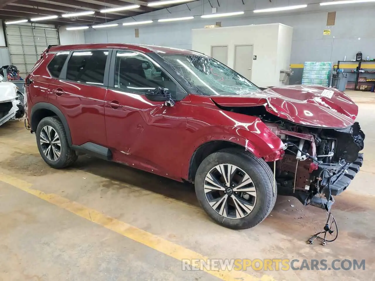 4 Photograph of a damaged car 5N1BT3BAXPC927339 NISSAN ROGUE 2023