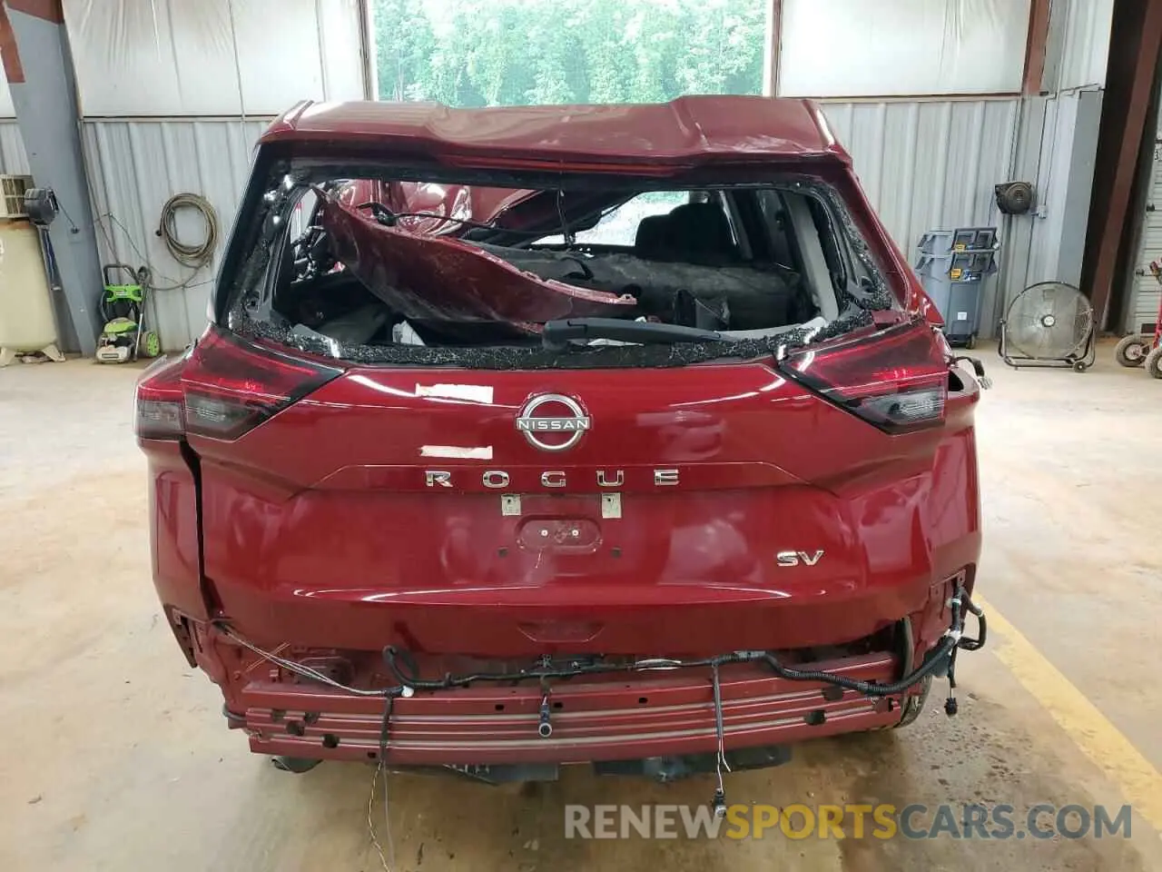 6 Photograph of a damaged car 5N1BT3BAXPC927339 NISSAN ROGUE 2023