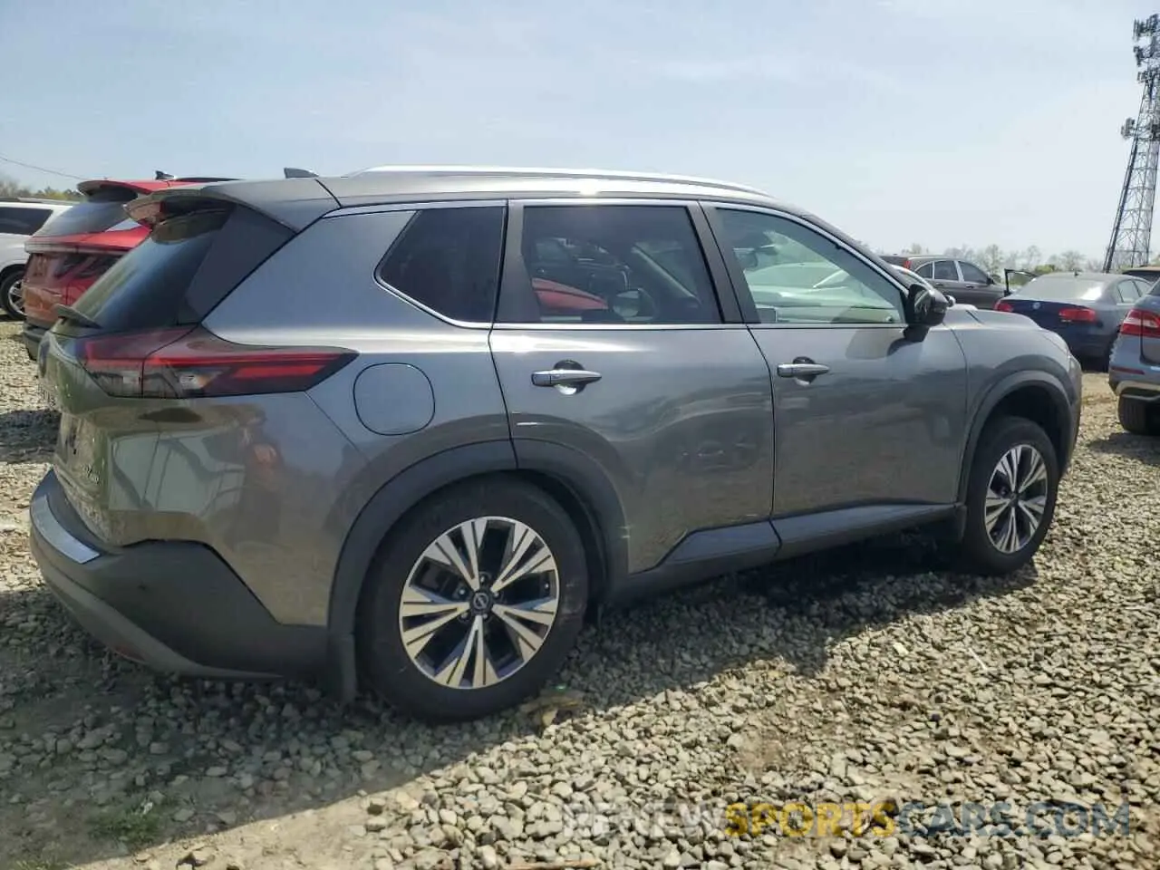 3 Photograph of a damaged car 5N1BT3BB0PC676257 NISSAN ROGUE 2023