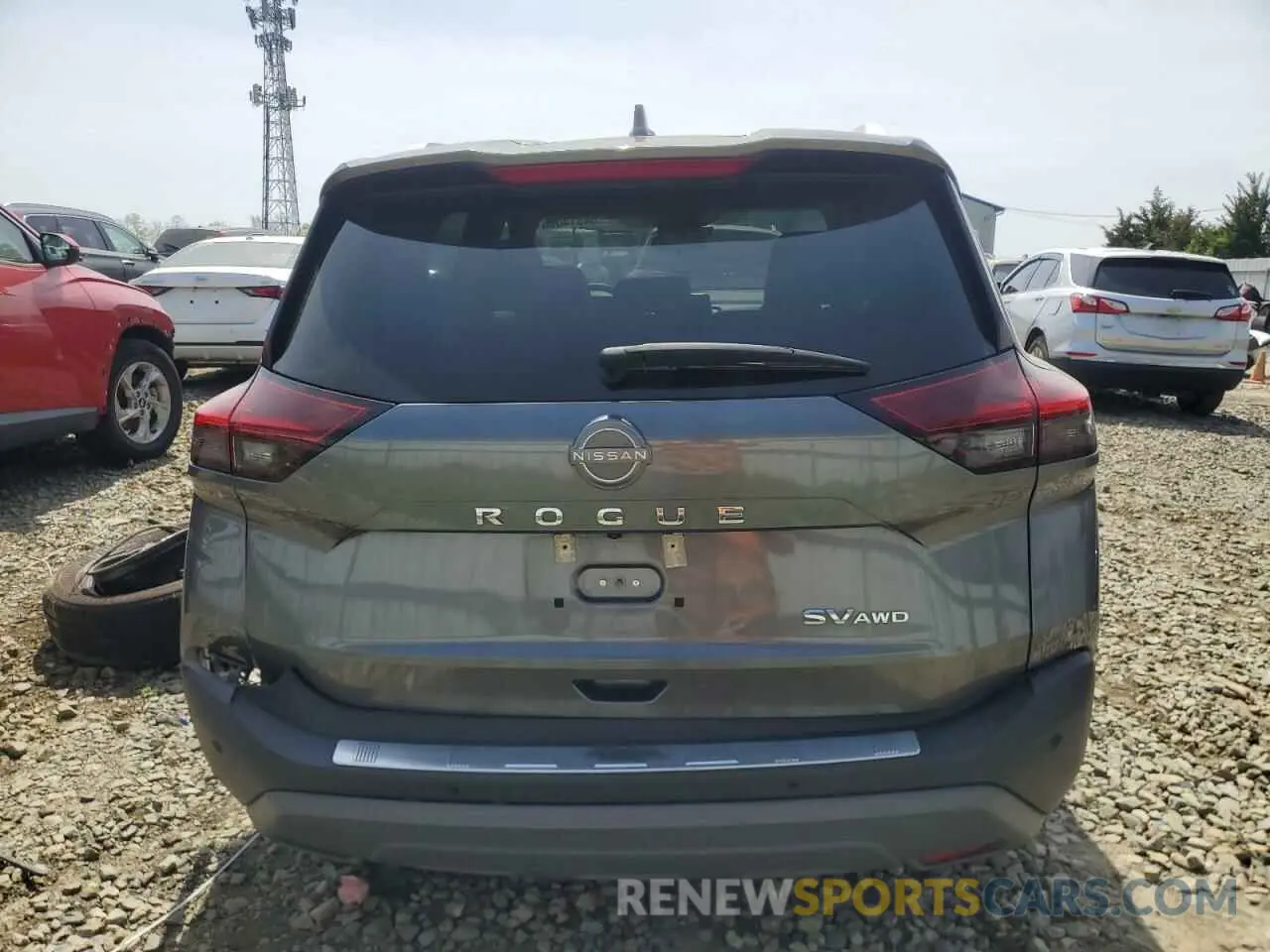 6 Photograph of a damaged car 5N1BT3BB0PC676257 NISSAN ROGUE 2023