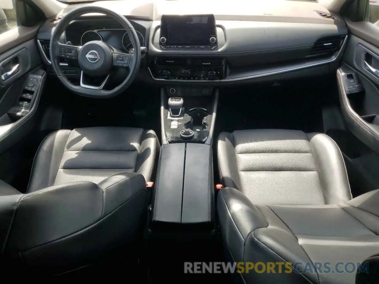 8 Photograph of a damaged car 5N1BT3BB0PC676257 NISSAN ROGUE 2023