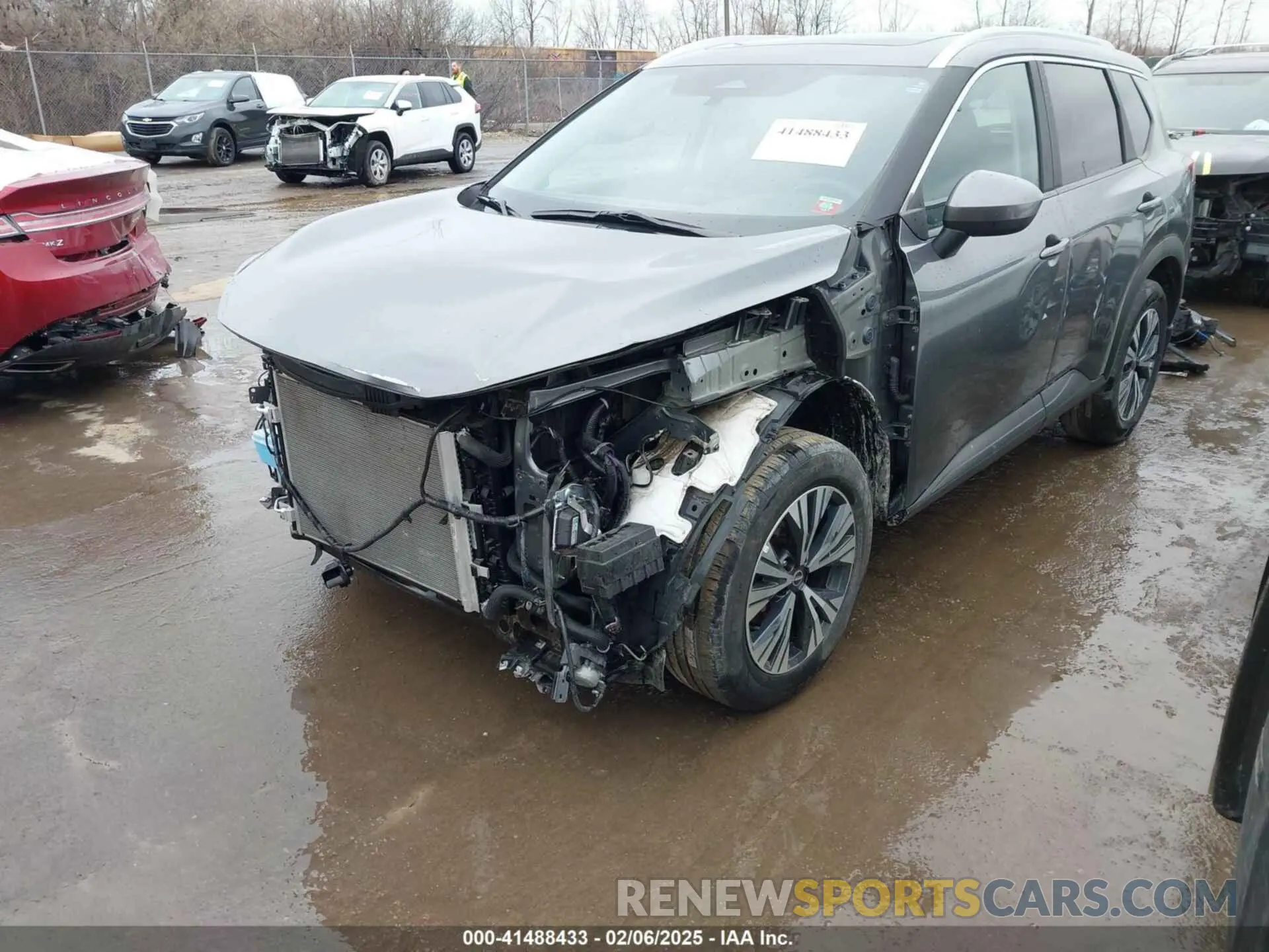 6 Photograph of a damaged car 5N1BT3BB0PC764337 NISSAN ROGUE 2023