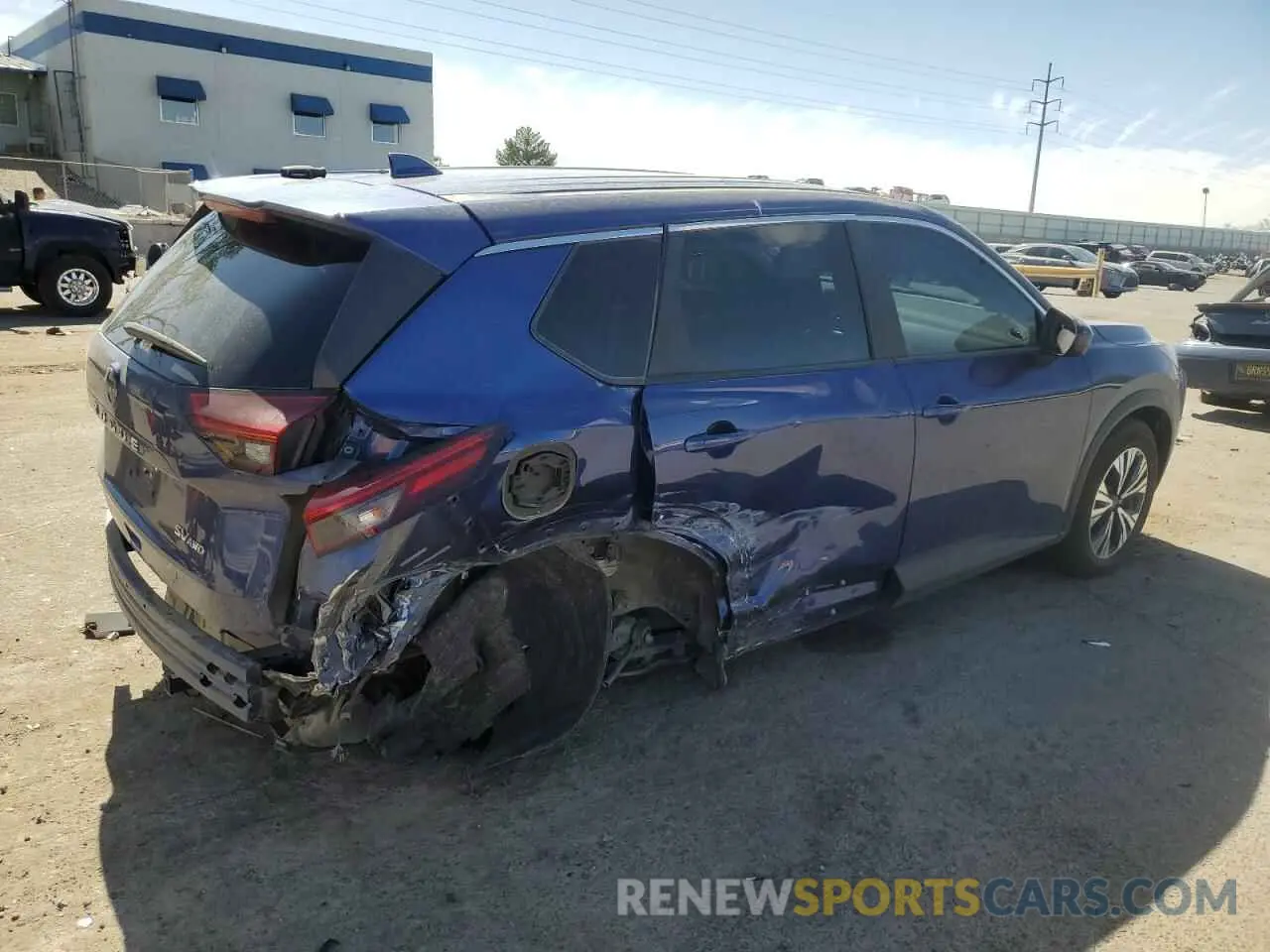 3 Photograph of a damaged car 5N1BT3BB0PC769263 NISSAN ROGUE 2023