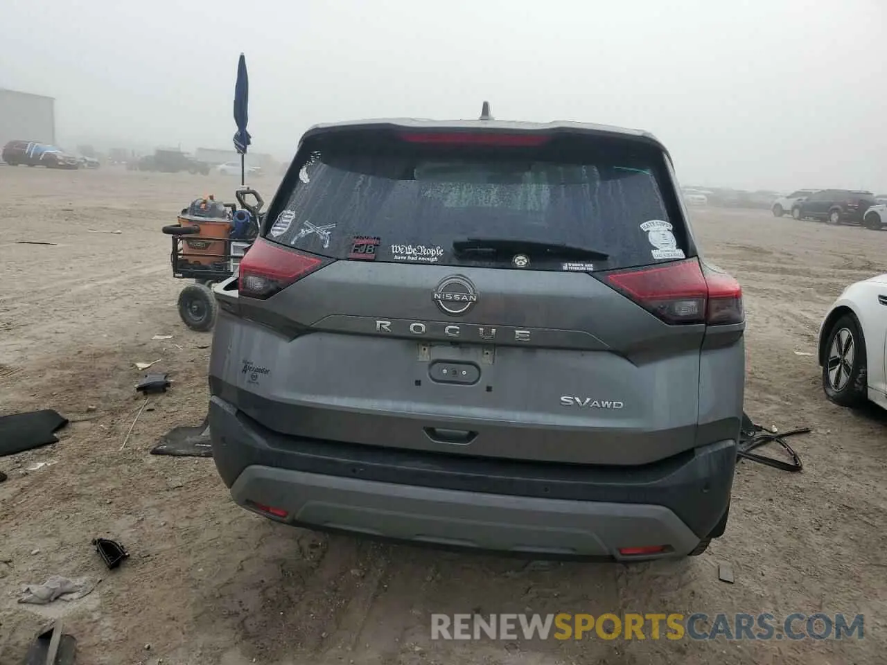 6 Photograph of a damaged car 5N1BT3BB0PC819806 NISSAN ROGUE 2023
