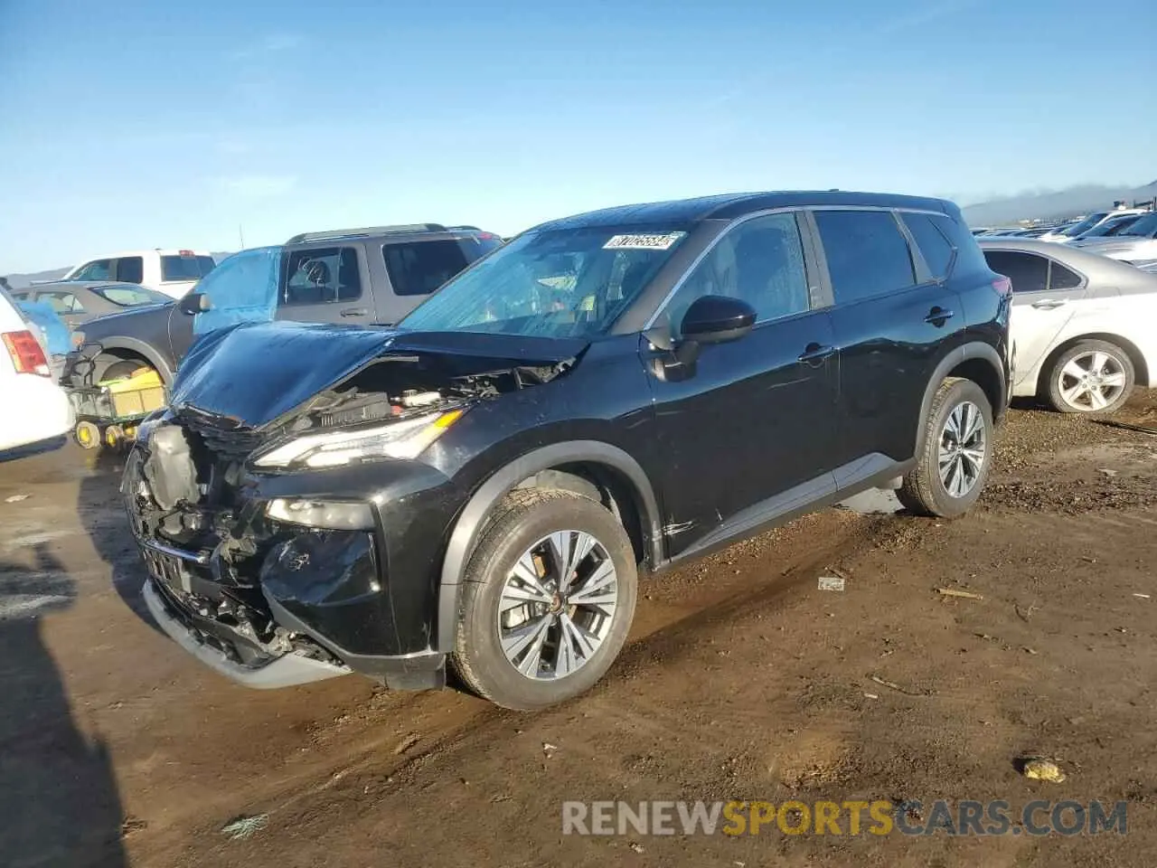 1 Photograph of a damaged car 5N1BT3BB0PC827582 NISSAN ROGUE 2023