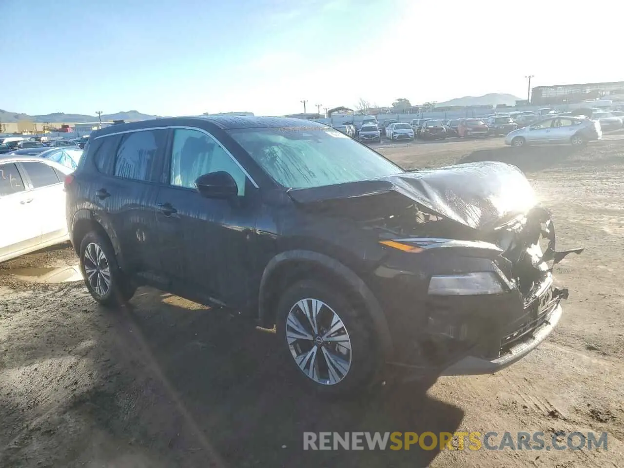 4 Photograph of a damaged car 5N1BT3BB0PC827582 NISSAN ROGUE 2023