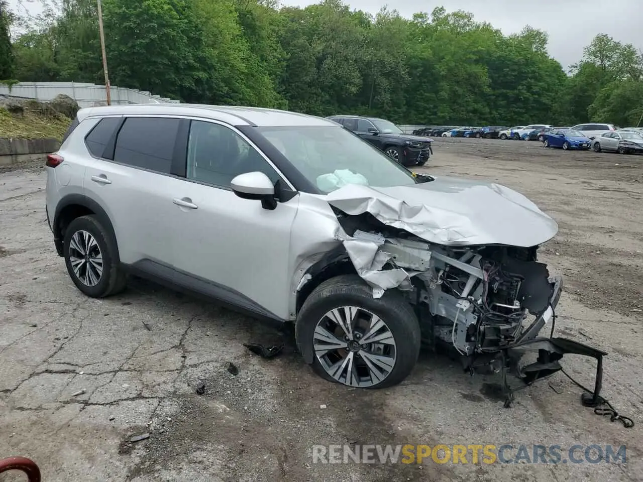 4 Photograph of a damaged car 5N1BT3BB0PC860291 NISSAN ROGUE 2023