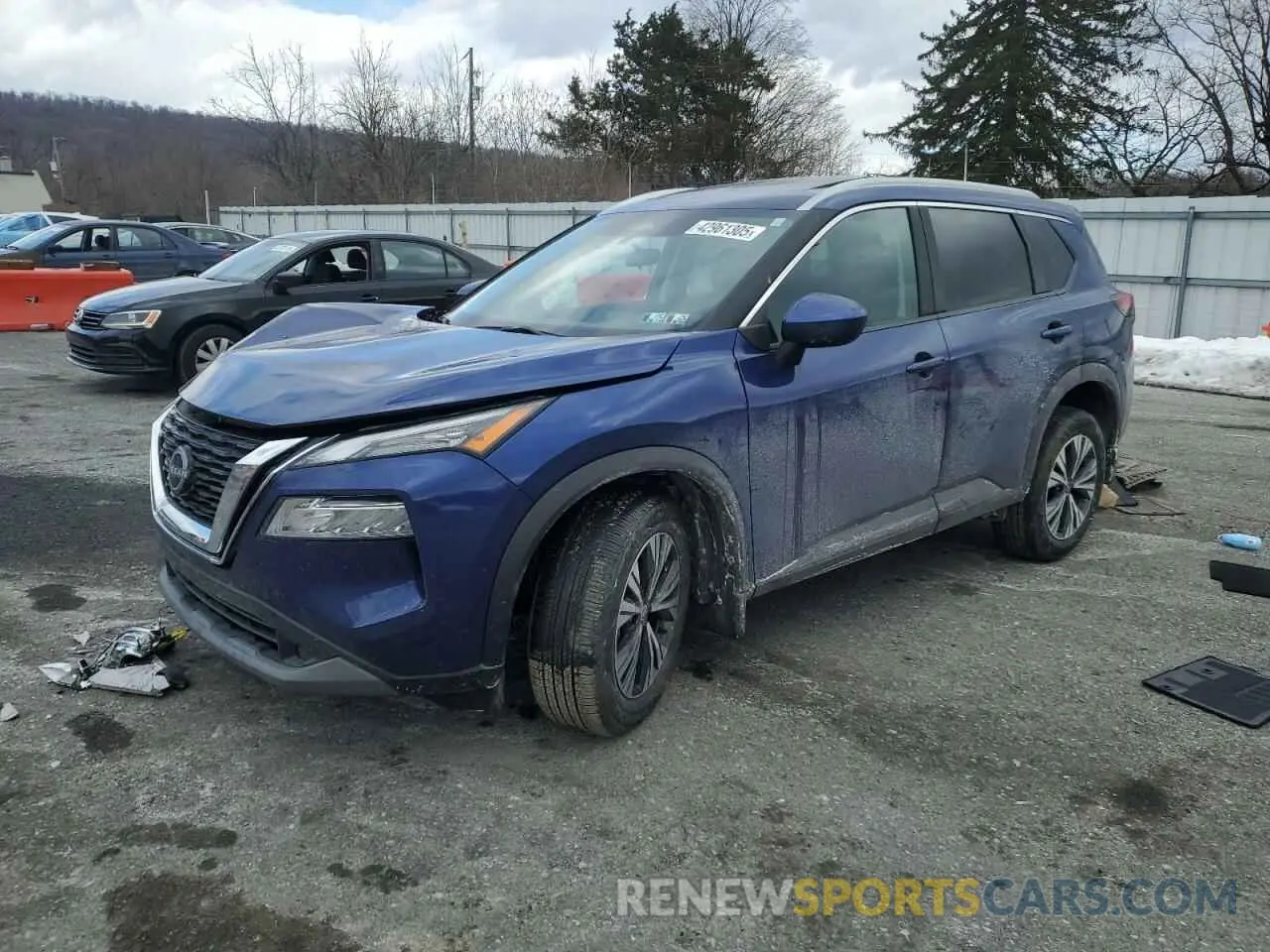 1 Photograph of a damaged car 5N1BT3BB0PC863997 NISSAN ROGUE 2023