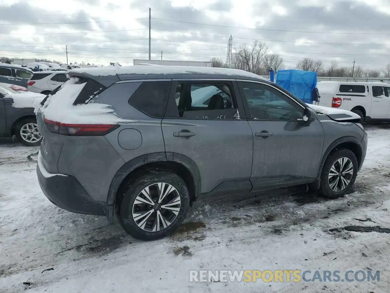 3 Photograph of a damaged car 5N1BT3BB0PC922952 NISSAN ROGUE 2023