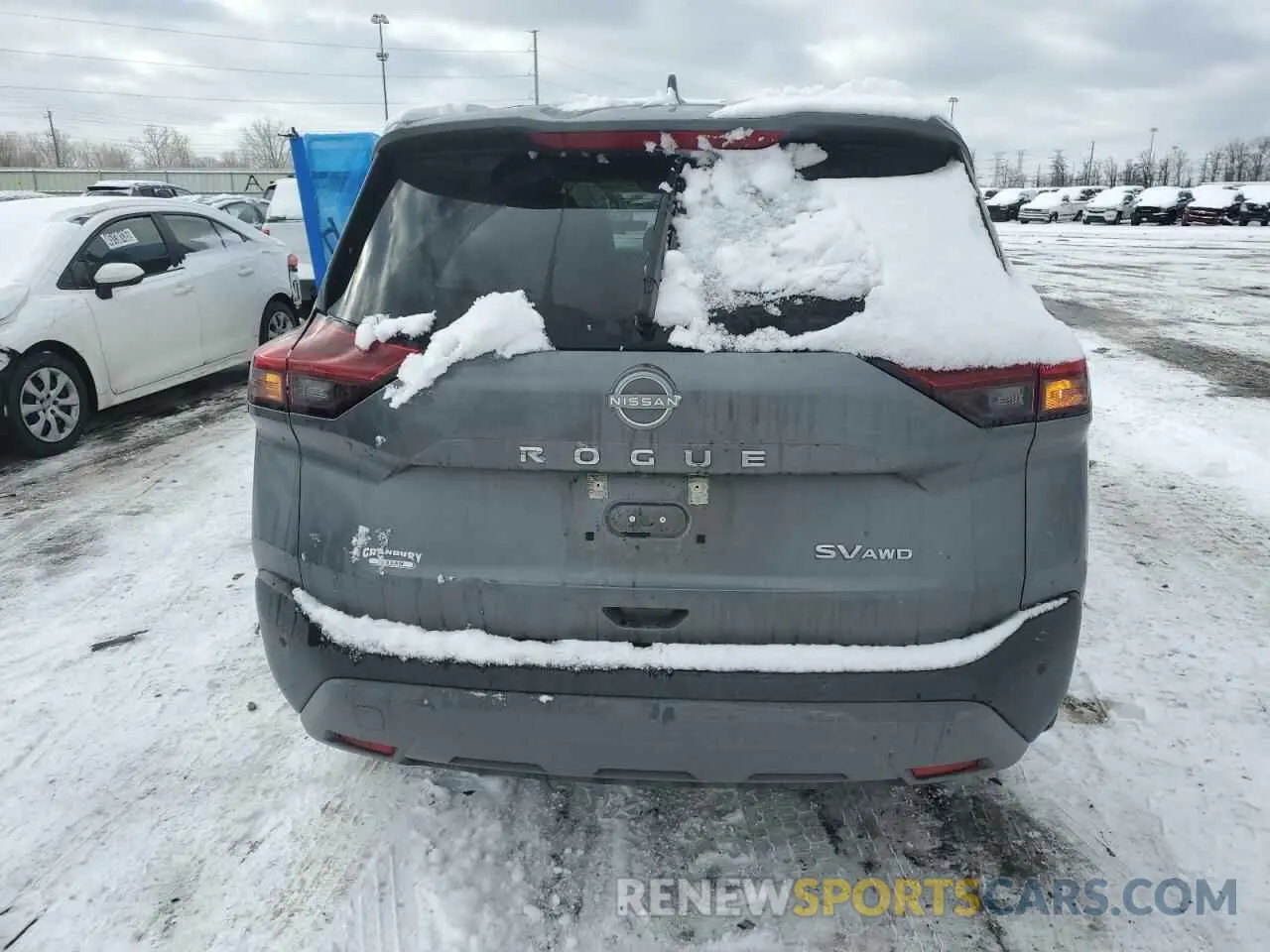 6 Photograph of a damaged car 5N1BT3BB0PC922952 NISSAN ROGUE 2023