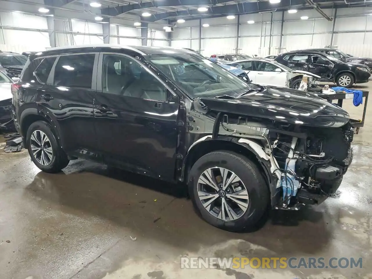 4 Photograph of a damaged car 5N1BT3BB0PC927973 NISSAN ROGUE 2023