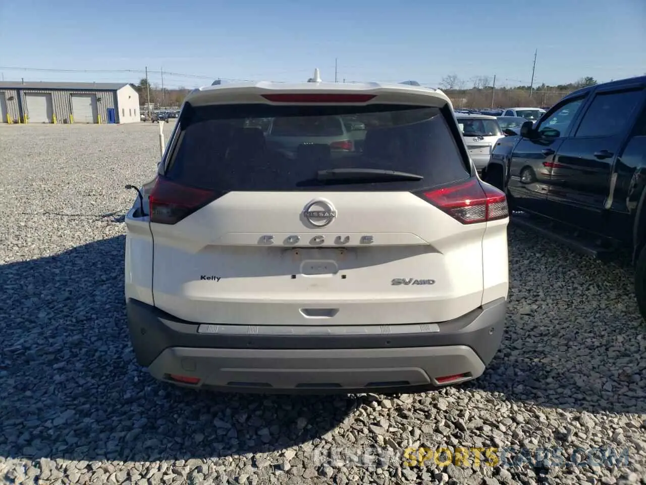 6 Photograph of a damaged car 5N1BT3BB1PC673495 NISSAN ROGUE 2023