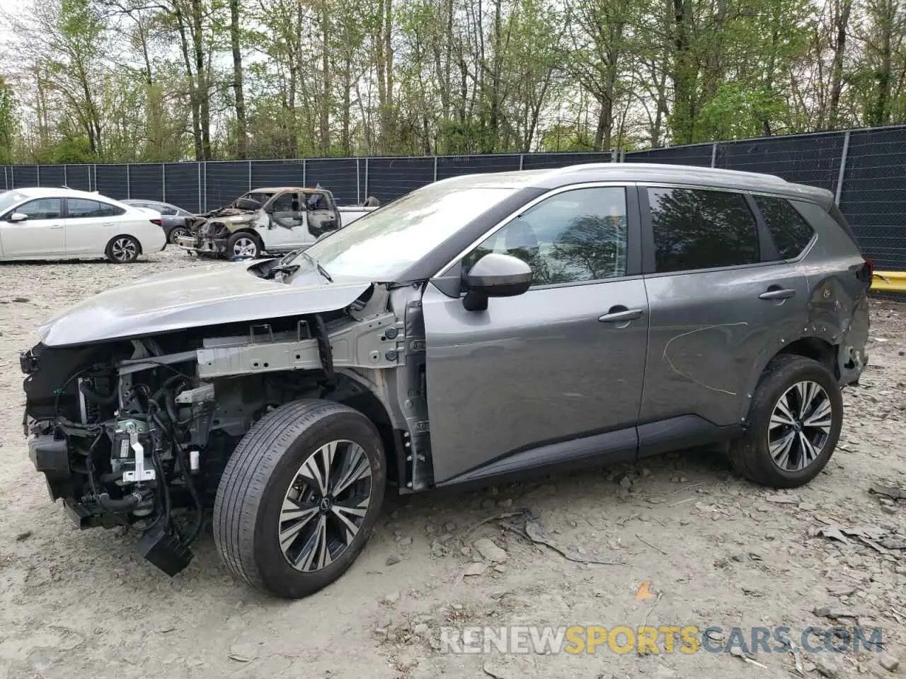 1 Photograph of a damaged car 5N1BT3BB1PC745313 NISSAN ROGUE 2023
