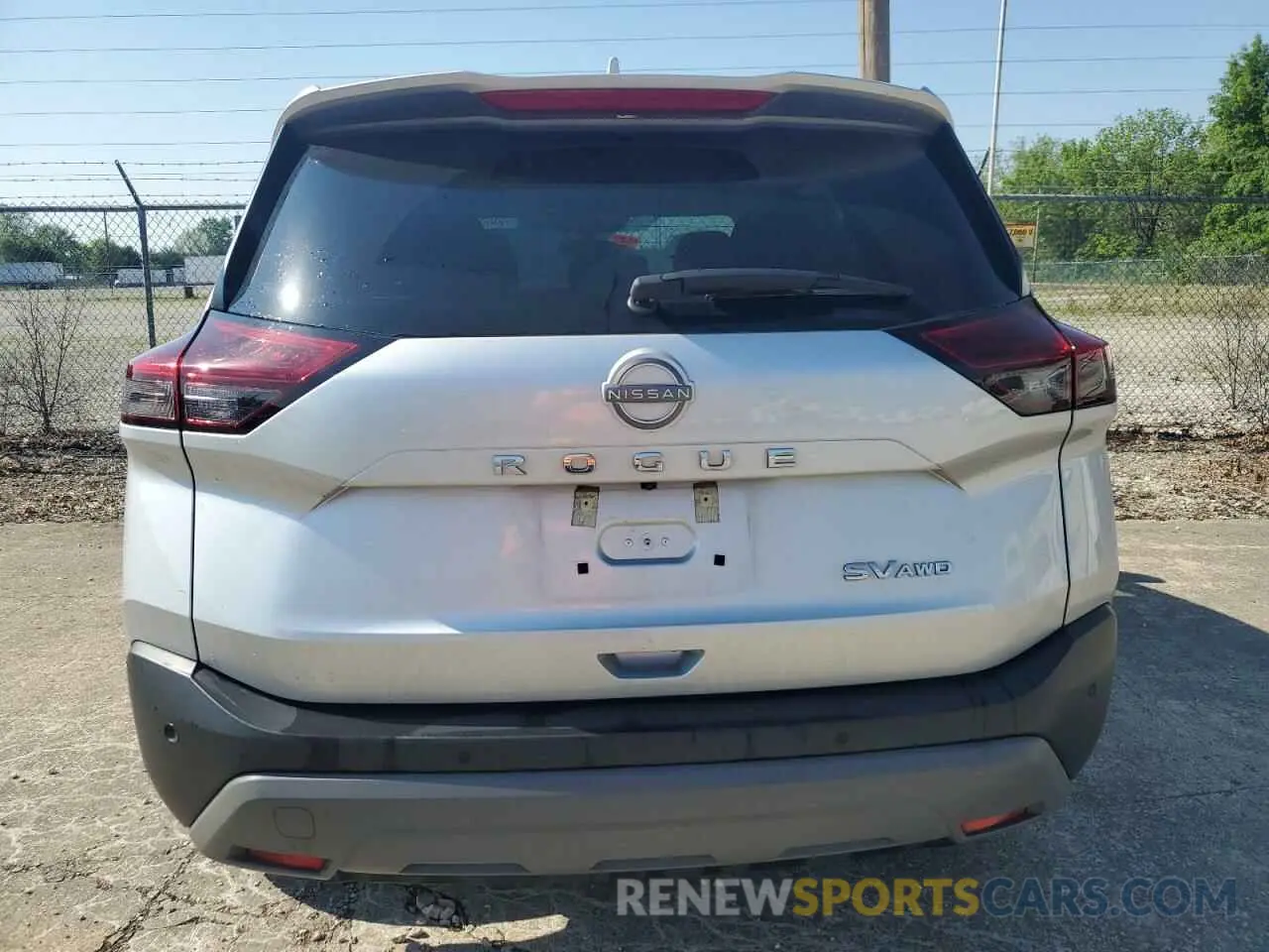 6 Photograph of a damaged car 5N1BT3BB1PC792521 NISSAN ROGUE 2023