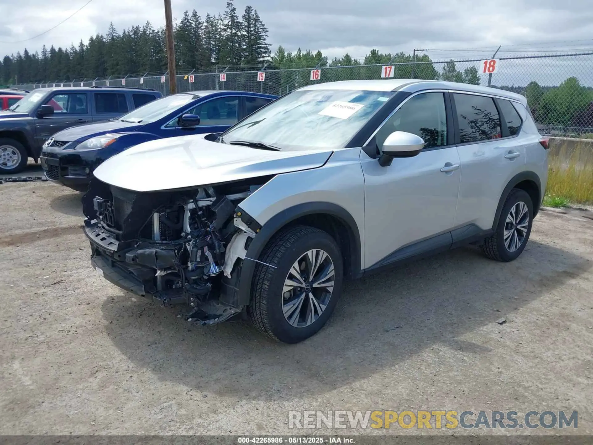 2 Photograph of a damaged car 5N1BT3BB1PC792941 NISSAN ROGUE 2023