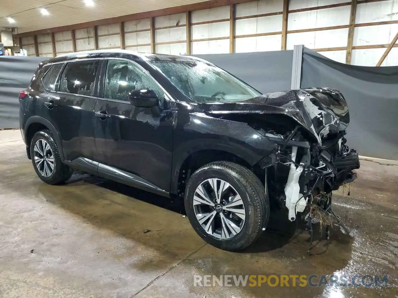 4 Photograph of a damaged car 5N1BT3BB1PC872367 NISSAN ROGUE 2023