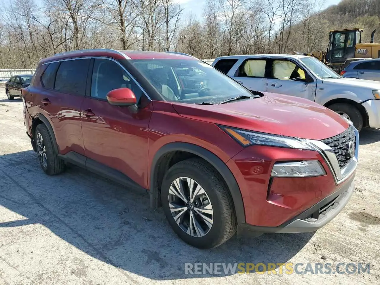 4 Photograph of a damaged car 5N1BT3BB1PC888455 NISSAN ROGUE 2023
