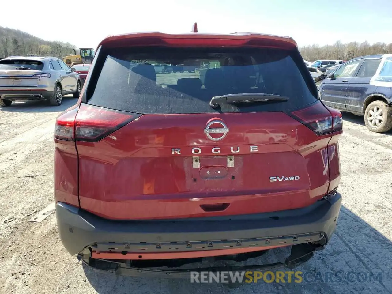6 Photograph of a damaged car 5N1BT3BB1PC888455 NISSAN ROGUE 2023
