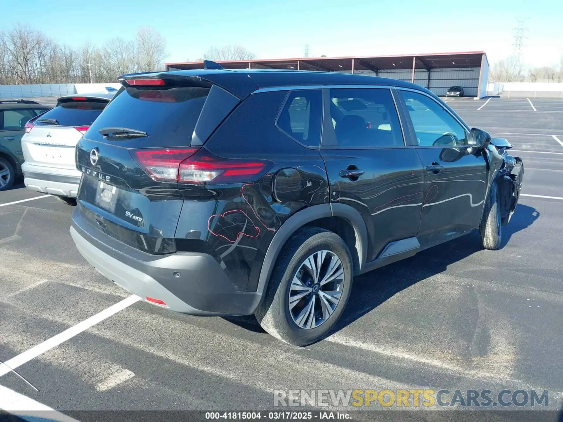 4 Photograph of a damaged car 5N1BT3BB1PC892408 NISSAN ROGUE 2023