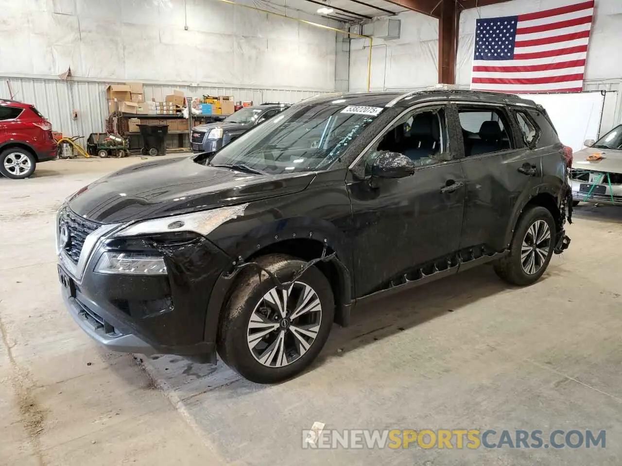 1 Photograph of a damaged car 5N1BT3BB1PC905903 NISSAN ROGUE 2023