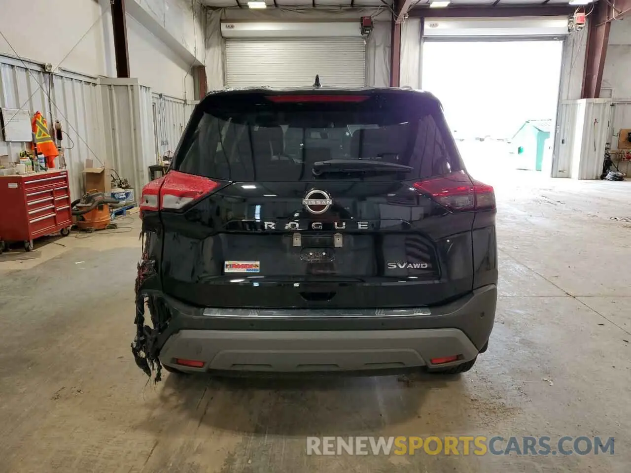 6 Photograph of a damaged car 5N1BT3BB1PC905903 NISSAN ROGUE 2023