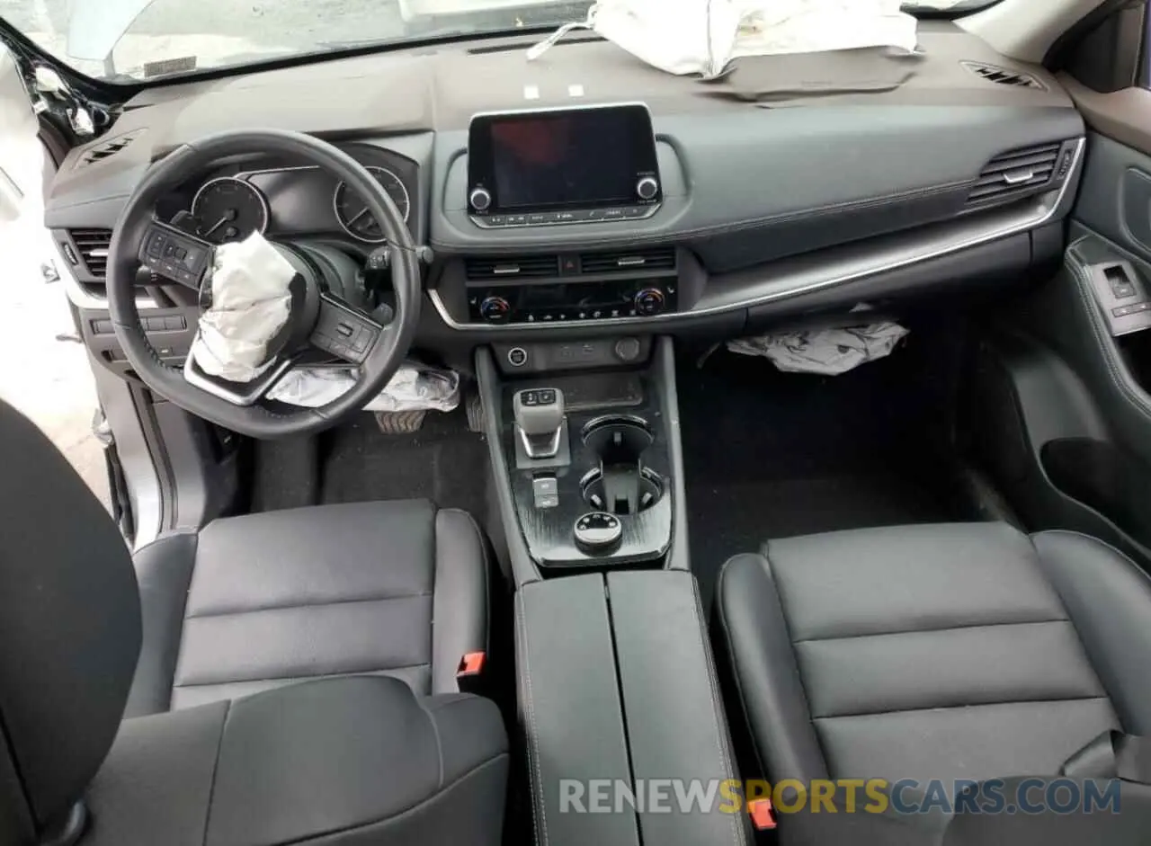 8 Photograph of a damaged car 5N1BT3BB1PC910860 NISSAN ROGUE 2023