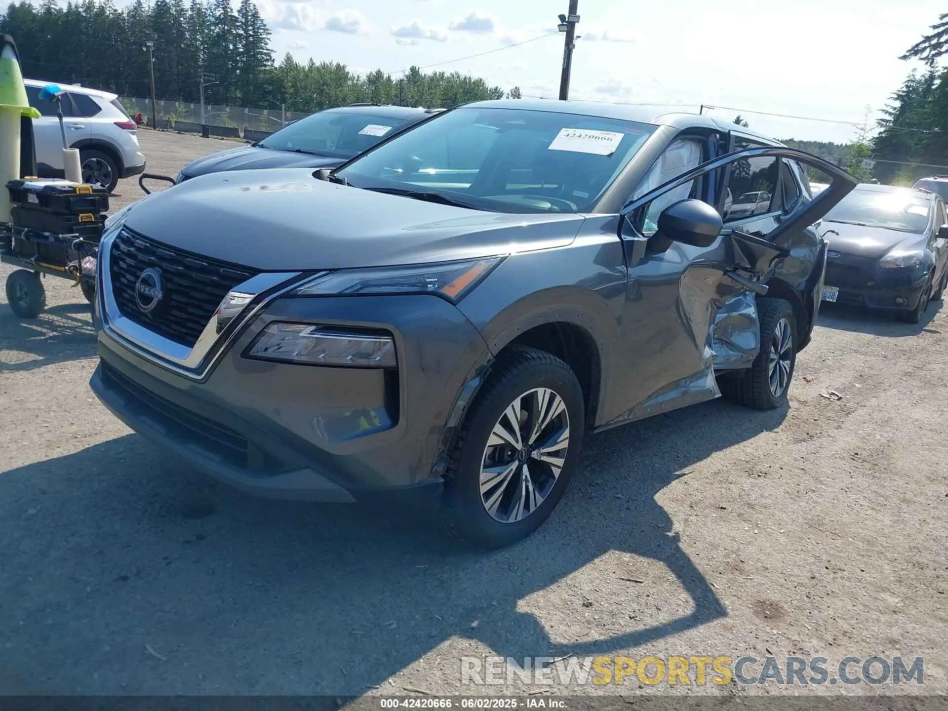 2 Photograph of a damaged car 5N1BT3BB1PC927089 NISSAN ROGUE 2023
