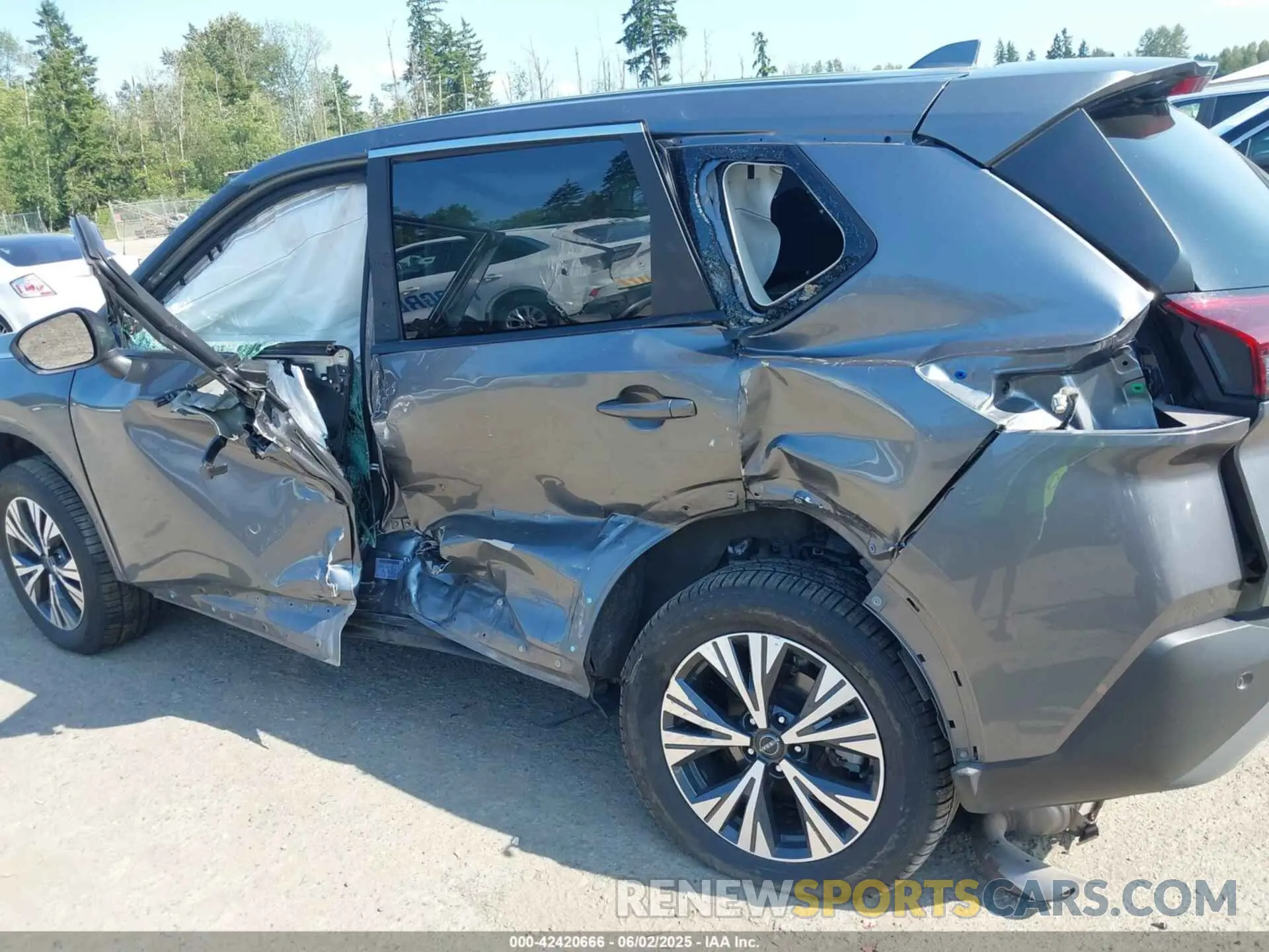 6 Photograph of a damaged car 5N1BT3BB1PC927089 NISSAN ROGUE 2023